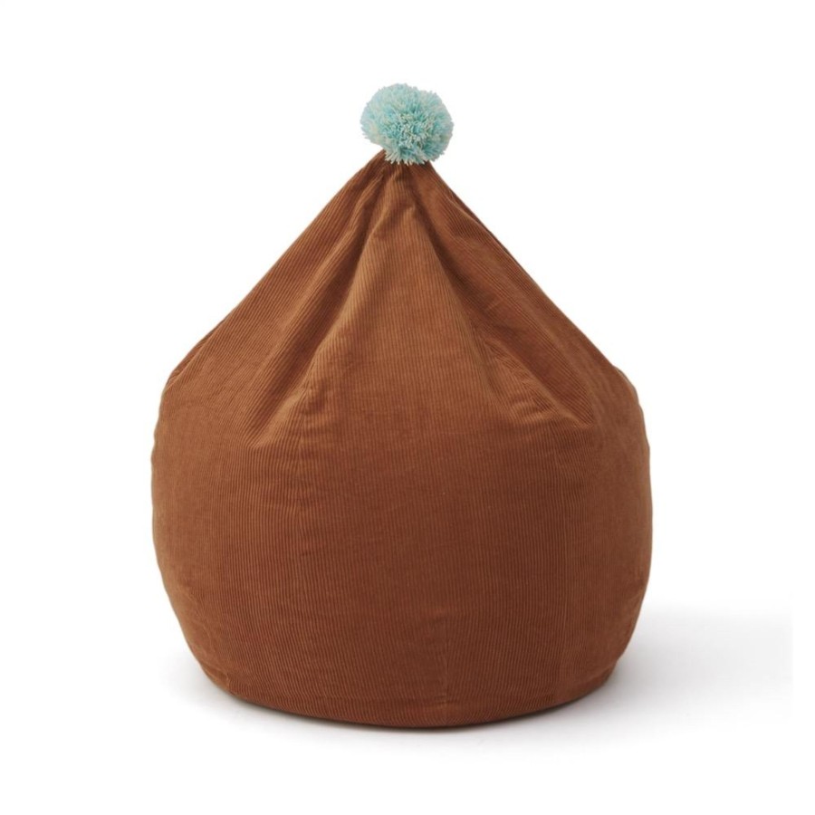 Interiors Chevron Down Icon OYOY | Oyoy Beanbag Corduroy Caramel