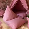 Interiors Chevron Down Icon Wigiwama | Wigiwama Plain Blush Pink Classy Beanbag