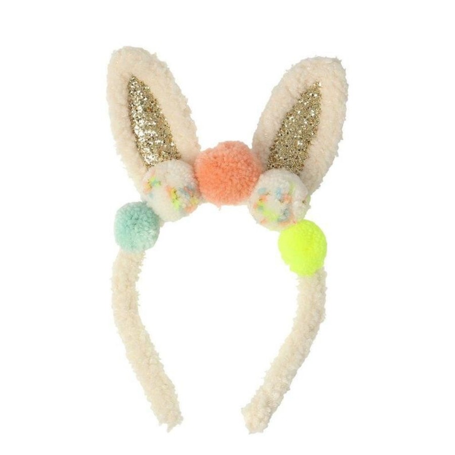 Toys Meri Meri Role Play | Meri Meri Pom Pom Bunny Ear Dressing Up Set