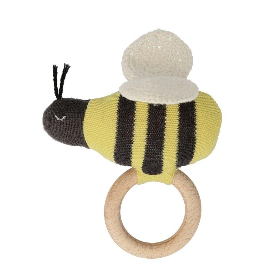 Toys Meri Meri Musical Toys | Meri Meri Bumblebee Baby Rattle