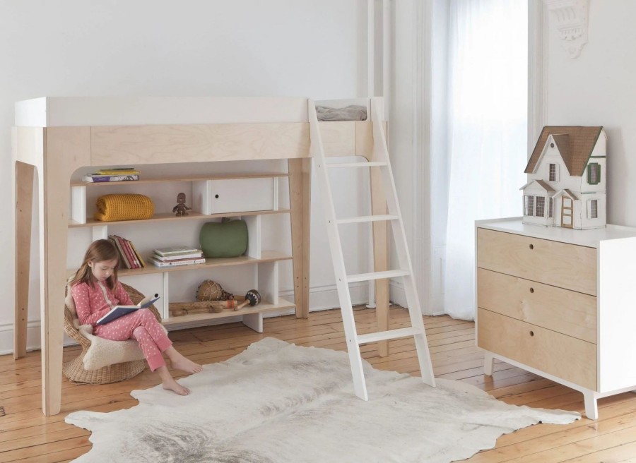 Interiors Chevron Down Icon Oeuf NYC | Oeuf Perch Loft Bed In Birch