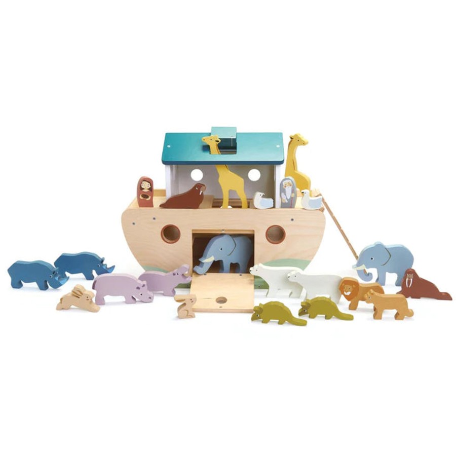 Toys Tender Leaf Toys Farms, Animals & Accessories | Tender Leaf Toys Noah'S Wooden Ark