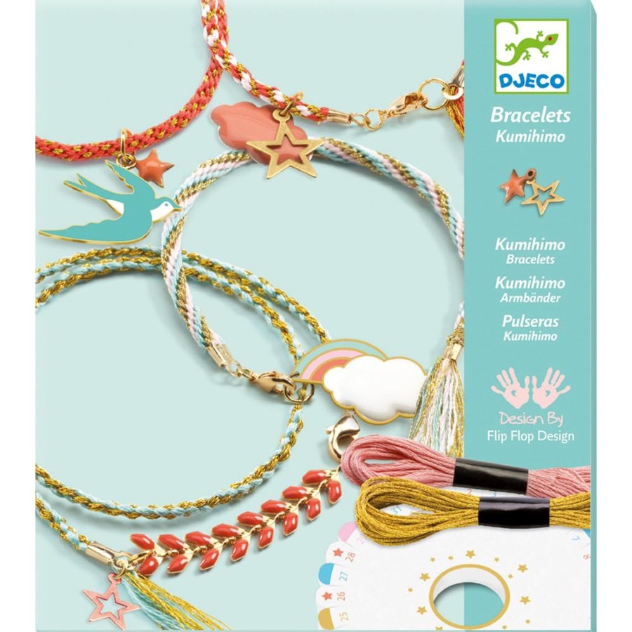 Toys Djeco Gifts Under £25 | Djeco Celeste Kumihimo Bracelets