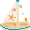 Toys Legler Bath Toys | Legler Water Toy Sailboat Starfish