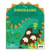 Toys Petit Collage Games & Books | Petit Collage Dinosaur Colouring Book