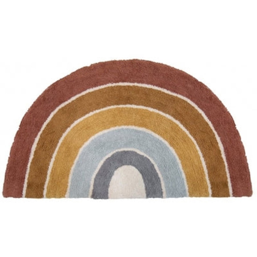 Interiors Chevron Down Icon Little Dutch | Little Dutch Rainbow Rug Pure