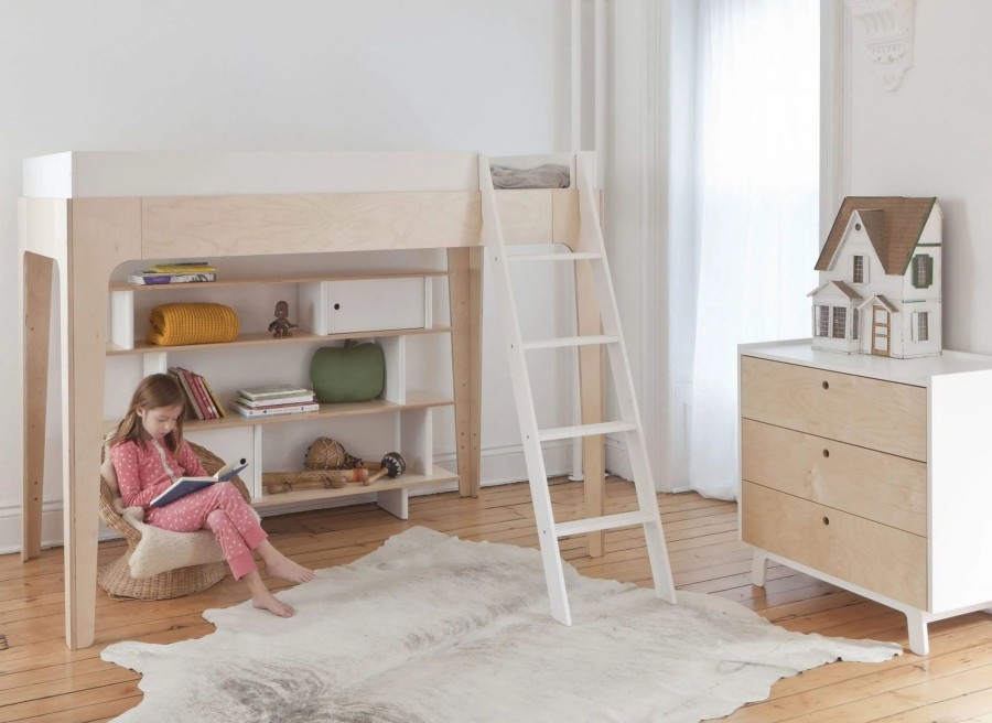 Toys Oeuf NYC Furniture And Play | Oeuf Perch Loft Bed In Birch