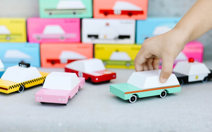 Toys Cottage Toys Vehicles And Accessories | Candylab Pink Sedan