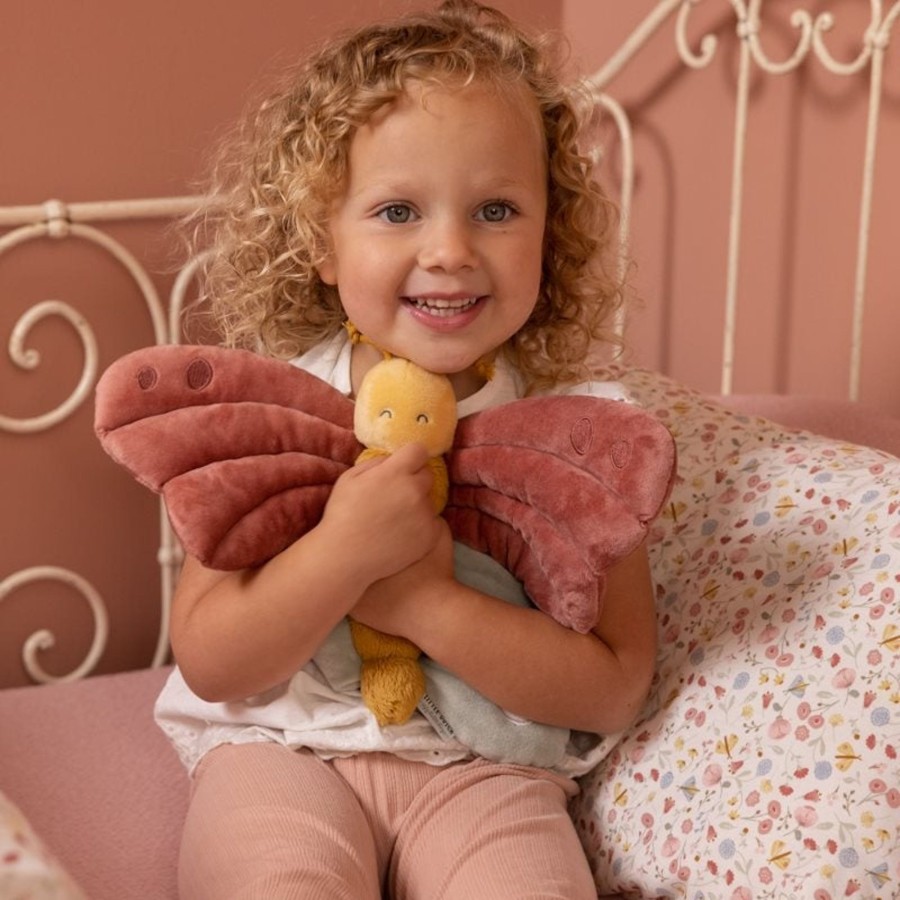 Toys Little Dutch Comforters And Teddies | Little Dutch Cuddle Butterfly Lily