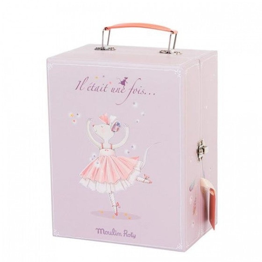 Toys Moulin Roty Dolls | Moulin Roty Ballerina Suitcase