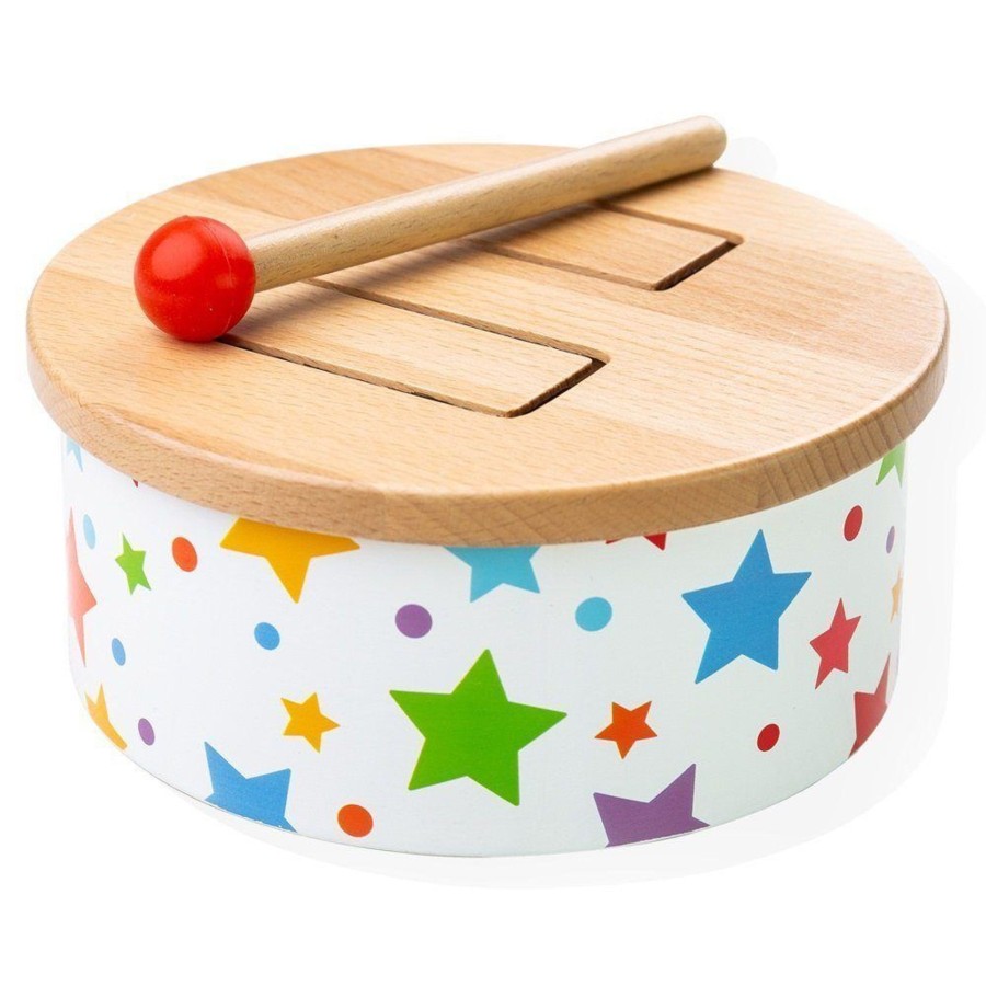 Toys Bigjigs Toys Musical Toys | Bigjigs Wooden Drum