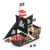 Toys Le Toy Van Pirates, Castles And Farms | Le Toy Van Barborossa Wooden Pirate Ship