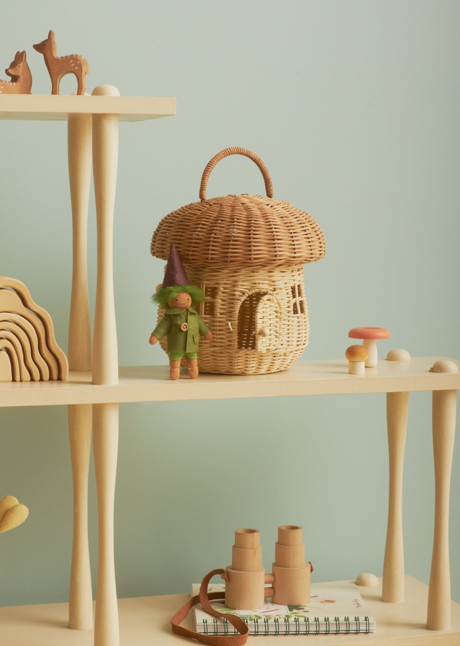 Interiors Chevron Down Icon Olli Ella | Olli Ella Mushroom Basket