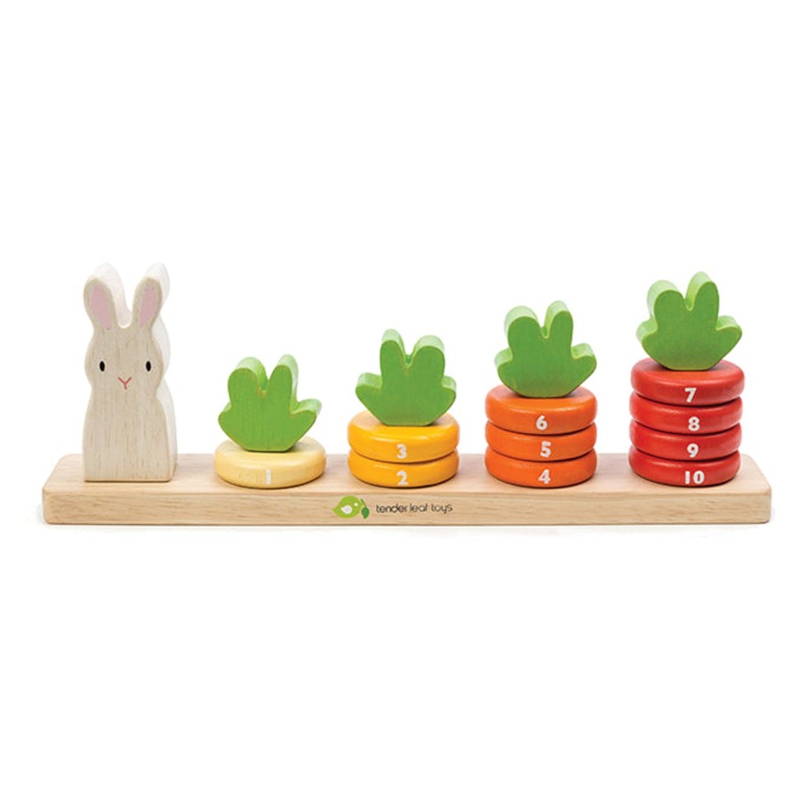 Toys Tender Leaf Toys Puzzles | Tender Leaf Toys Counting Carrots