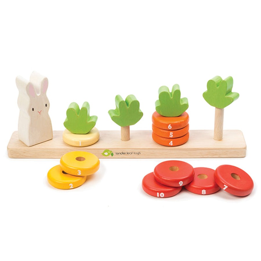 Toys Tender Leaf Toys Puzzles | Tender Leaf Toys Counting Carrots