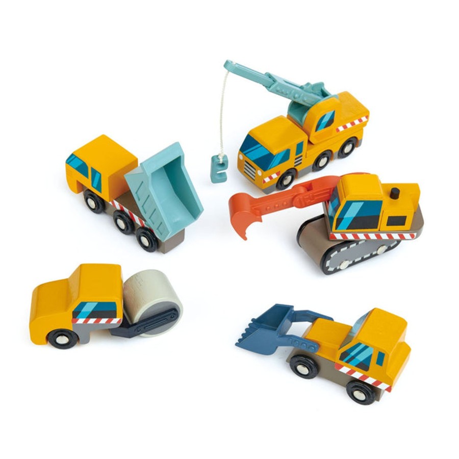 Toys Tender Leaf Toys Vehicles And Accessories | Tender Leaf Toys Construction Site