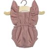 Toys Minikane Dolls | Minikane Linen Romper Old Pink