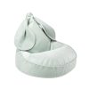 Interiors Chevron Down Icon Wigiwama | Wigiwama Velvet Misty Green Bunny Beanbag