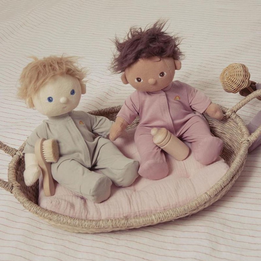 Toys Olli Ella Gifts Under £25 | Olli Ella Dinkum Dolls Pyjamas Sage