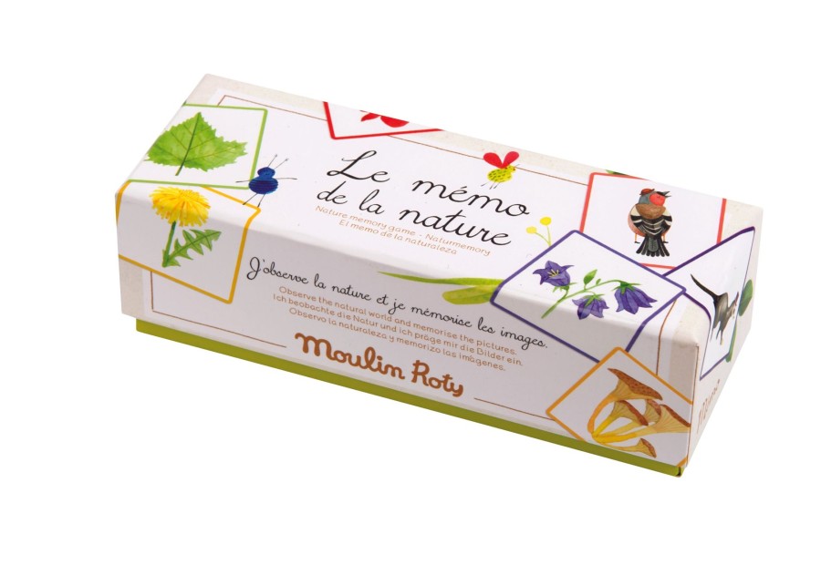 Toys Moulin Roty Games & Books | Moulin Roty Nature Memory Game