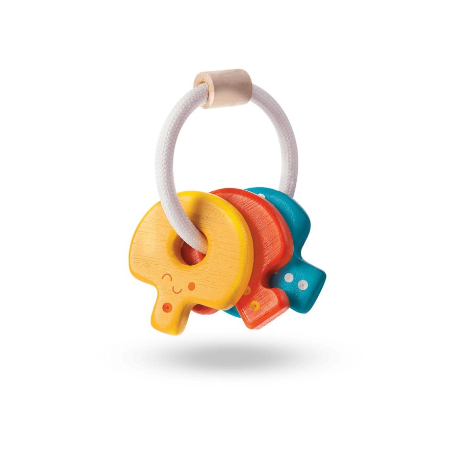 Toys Plan Toys / Plan City Gifts Under £25 | Plan Toys Baby Key Rattle