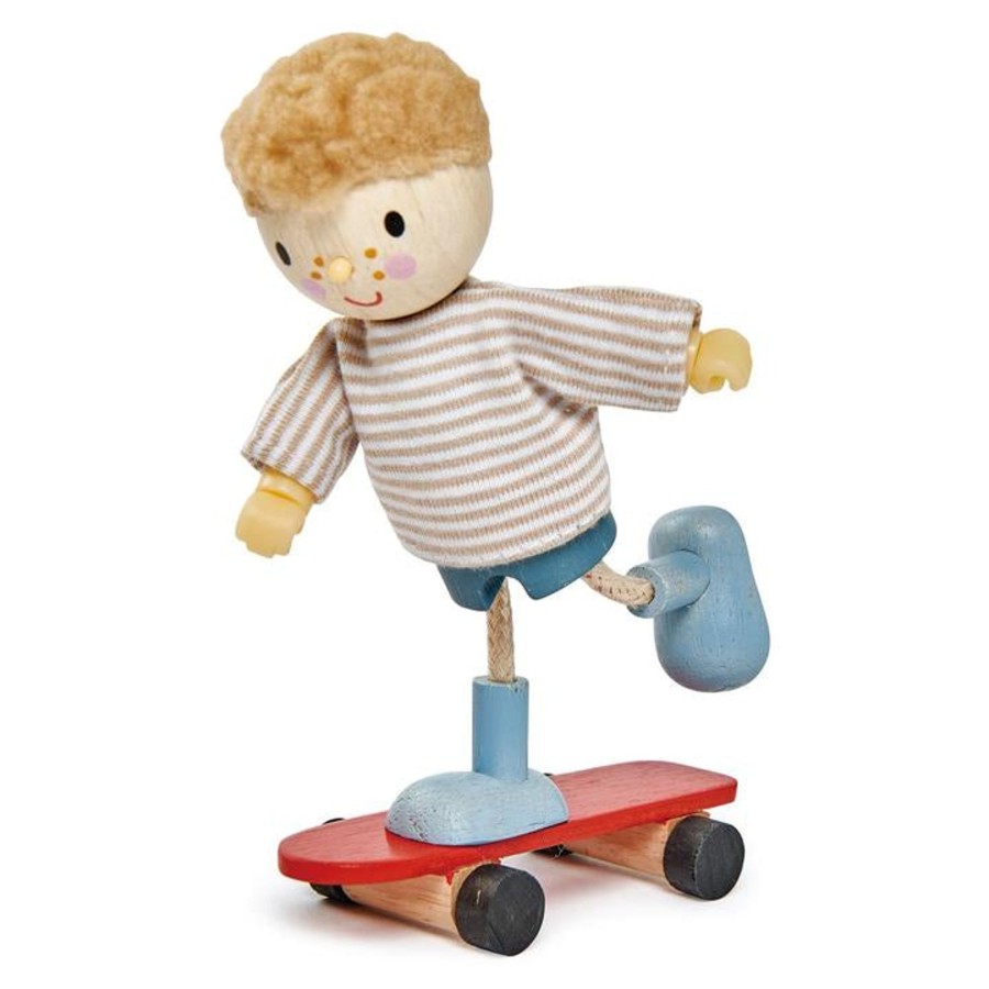 Toys Tender Leaf Toys Dolls | Tender Leaf Toys Edward And His Skateboard