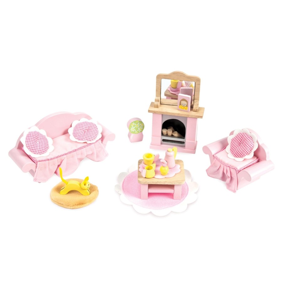 Toys Le Toy Van Wooden Dolls House Furniture | Le Toy Van Daisylane Sitting Room