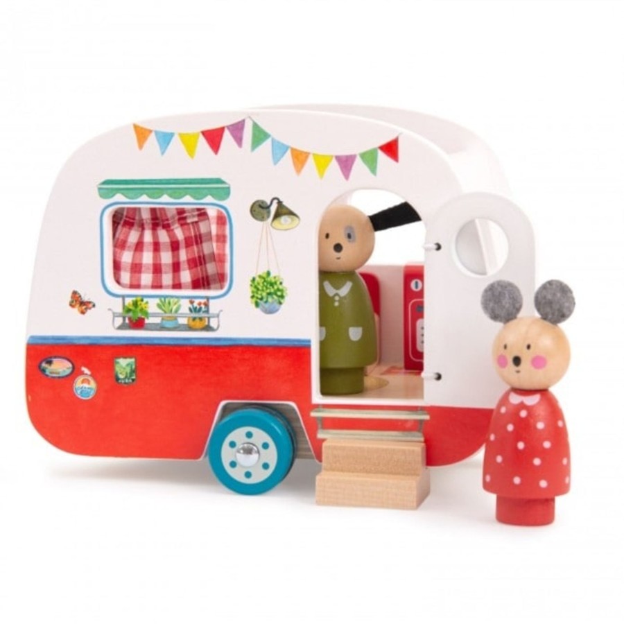 Toys Moulin Roty Dolls House Dolls And Accessories | Moulin Roty Caravan