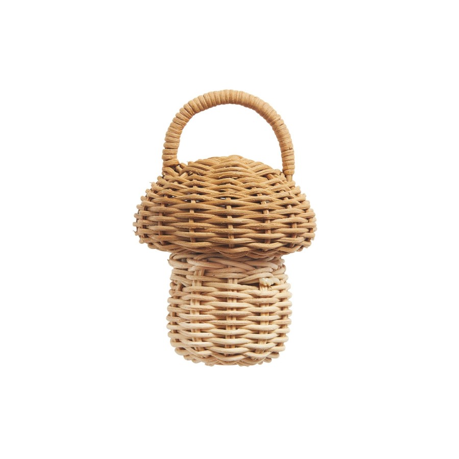 Toys Olli Ella Gifts Under £25 | Olli Ella Mushroom Rattle