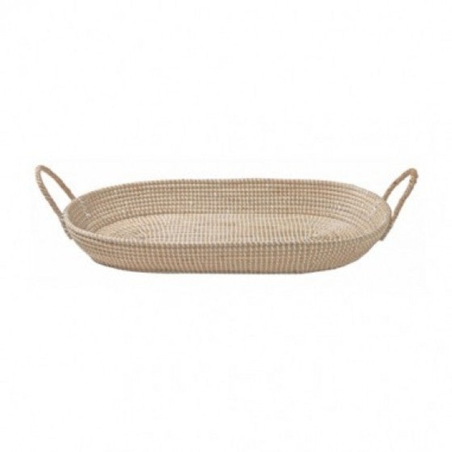 Interiors Chevron Down Icon Olli Ella | Olli Ella Reva Oval Changing Basket