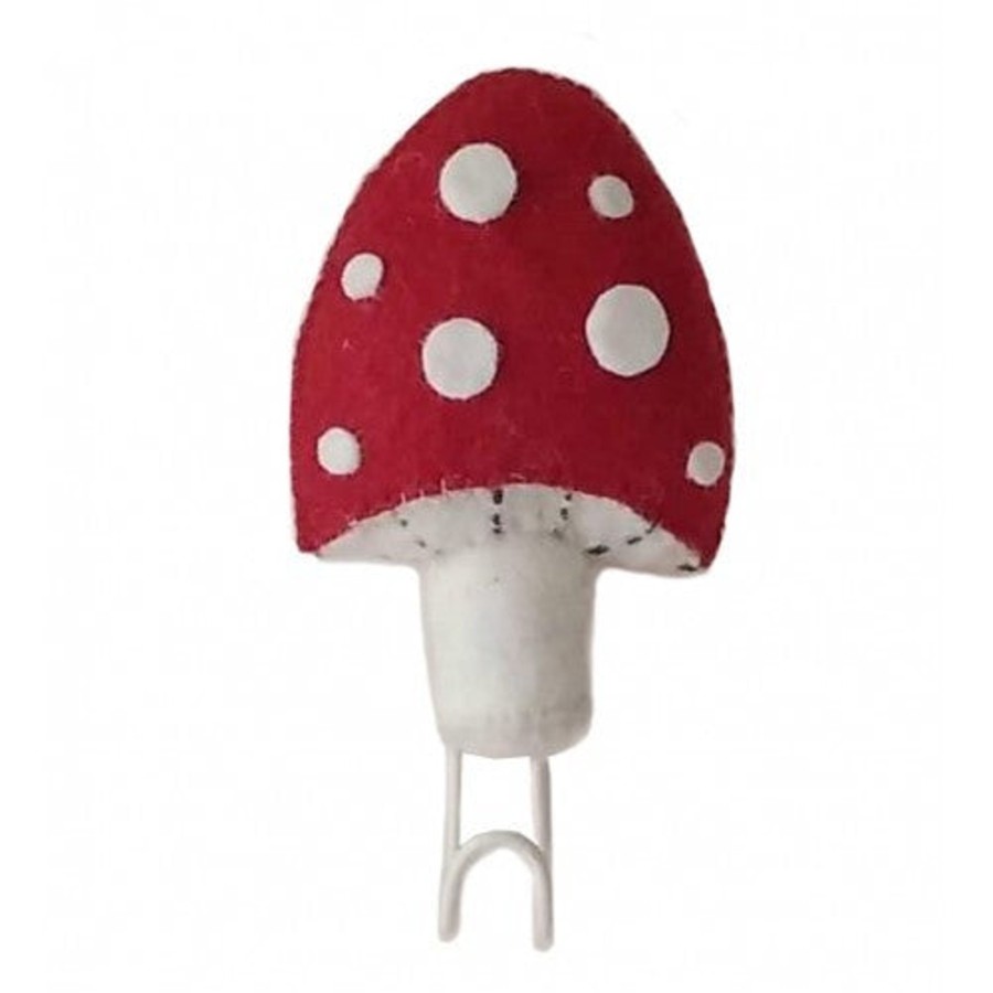 Interiors Chevron Down Icon Fiona Walker | Fiona Walker Red Mushroom Hook