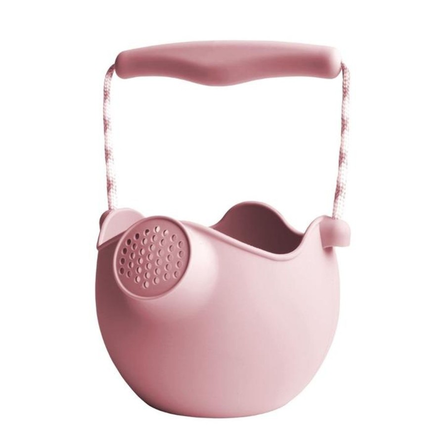 Toys Bigjigs Toys Gardening | Scrunch Watering Can Old Rose