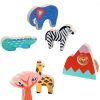 Toys Djeco Puzzles | Djeco Wooden Puzzle Savanna