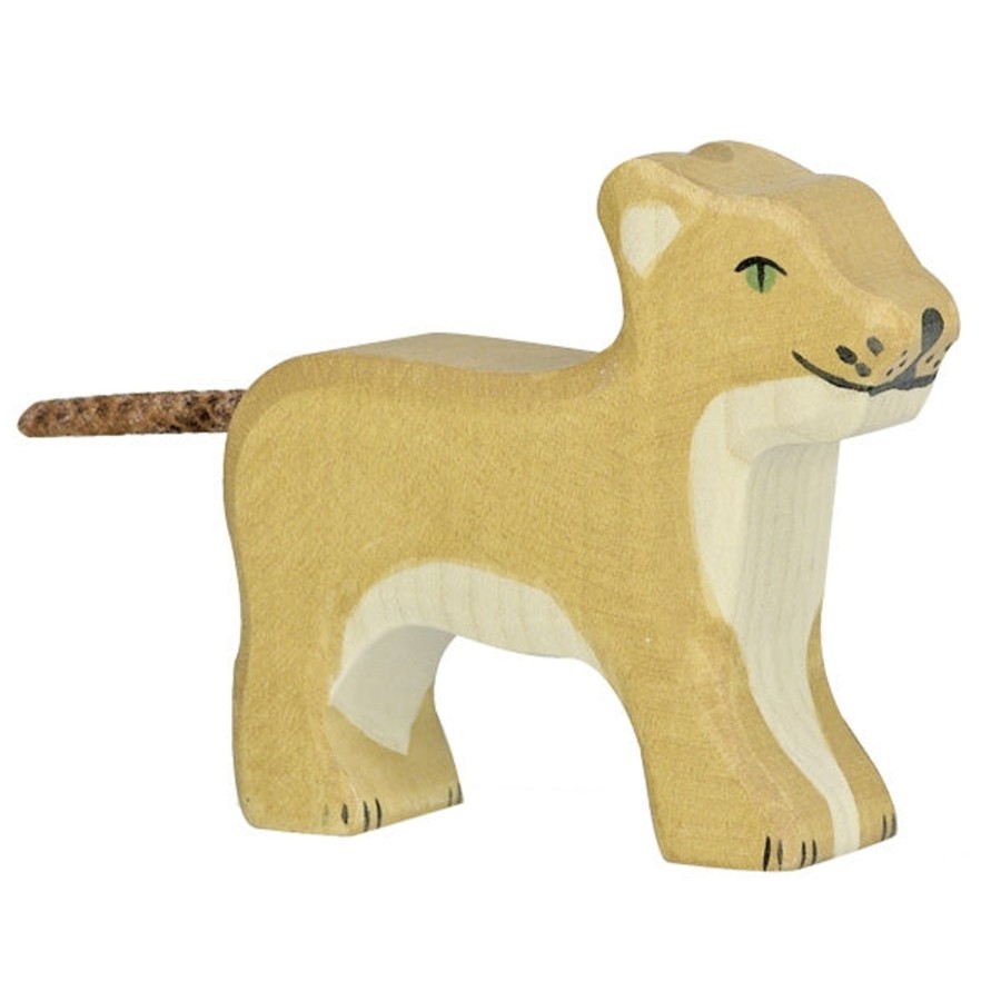 Toys Holztiger Farms, Animals & Accessories | Holztiger Lion Cub