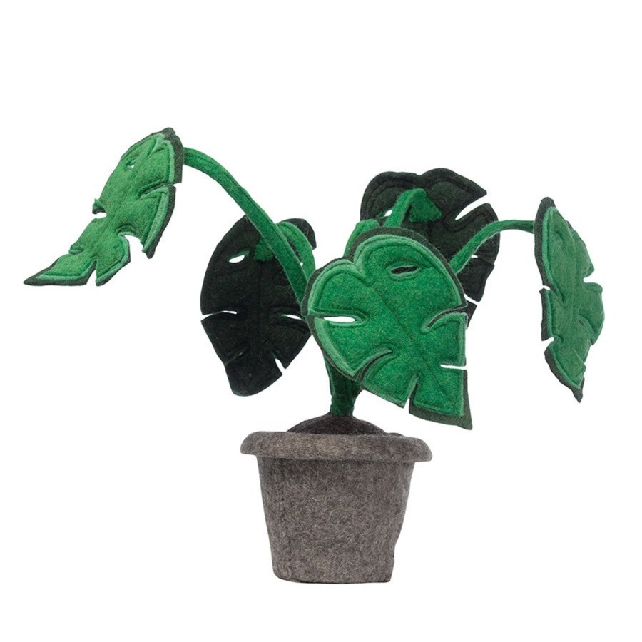 Interiors Chevron Down Icon Kids Depot | Kids Depot Faux Monstera Plant