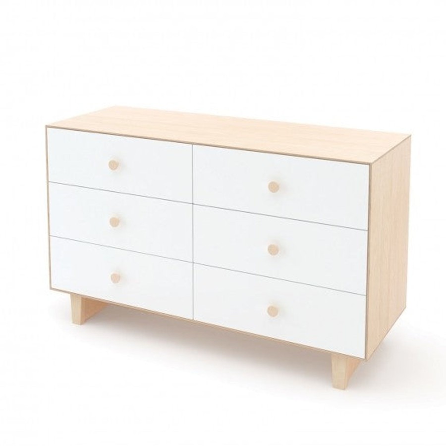 Interiors Chevron Down Icon Oeuf NYC | Oeuf Nyc Rhea 6 Drawer Dresser Birch