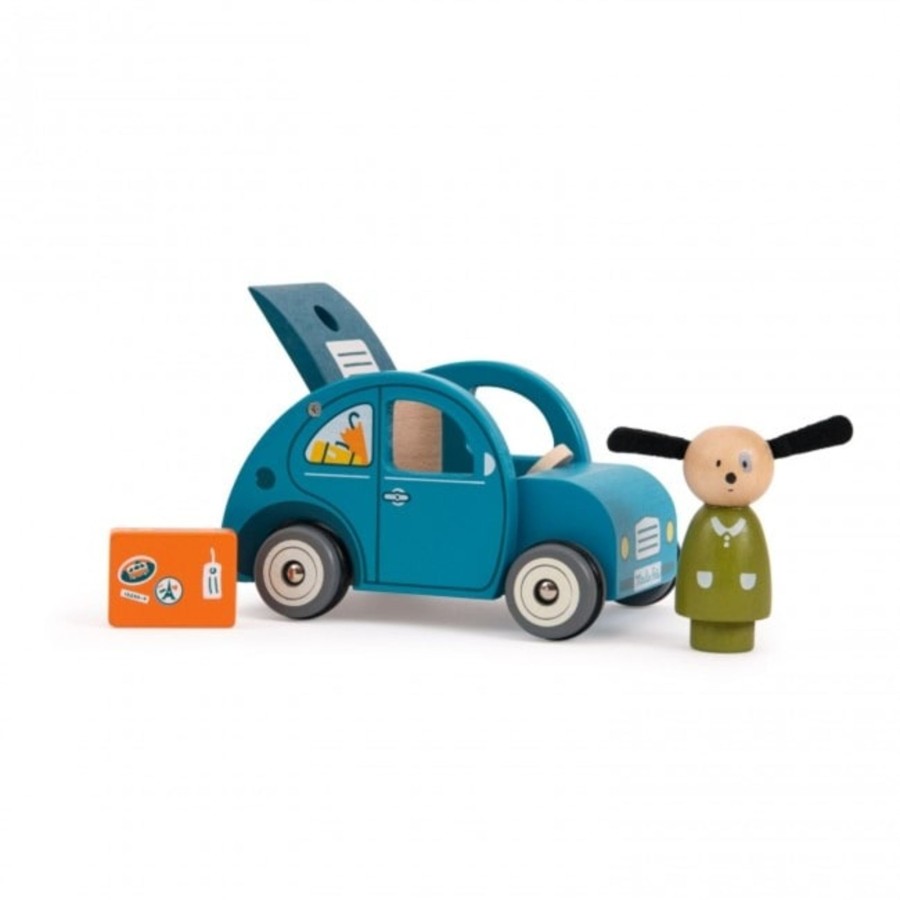 Toys Moulin Roty Vehicles And Accessories | Moulin Roty Weekend Car