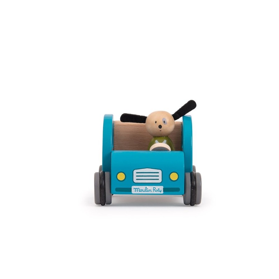 Toys Moulin Roty Vehicles And Accessories | Moulin Roty Weekend Car