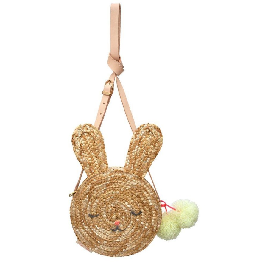 Toys Meri Meri Gifts Under £25 | Meri Meri Bunny Straw Bag