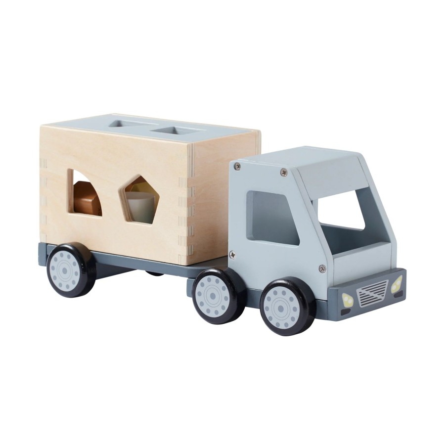 Toys Kids Concept Garages & Cars | Kids Concept Aiden Sorter Truck