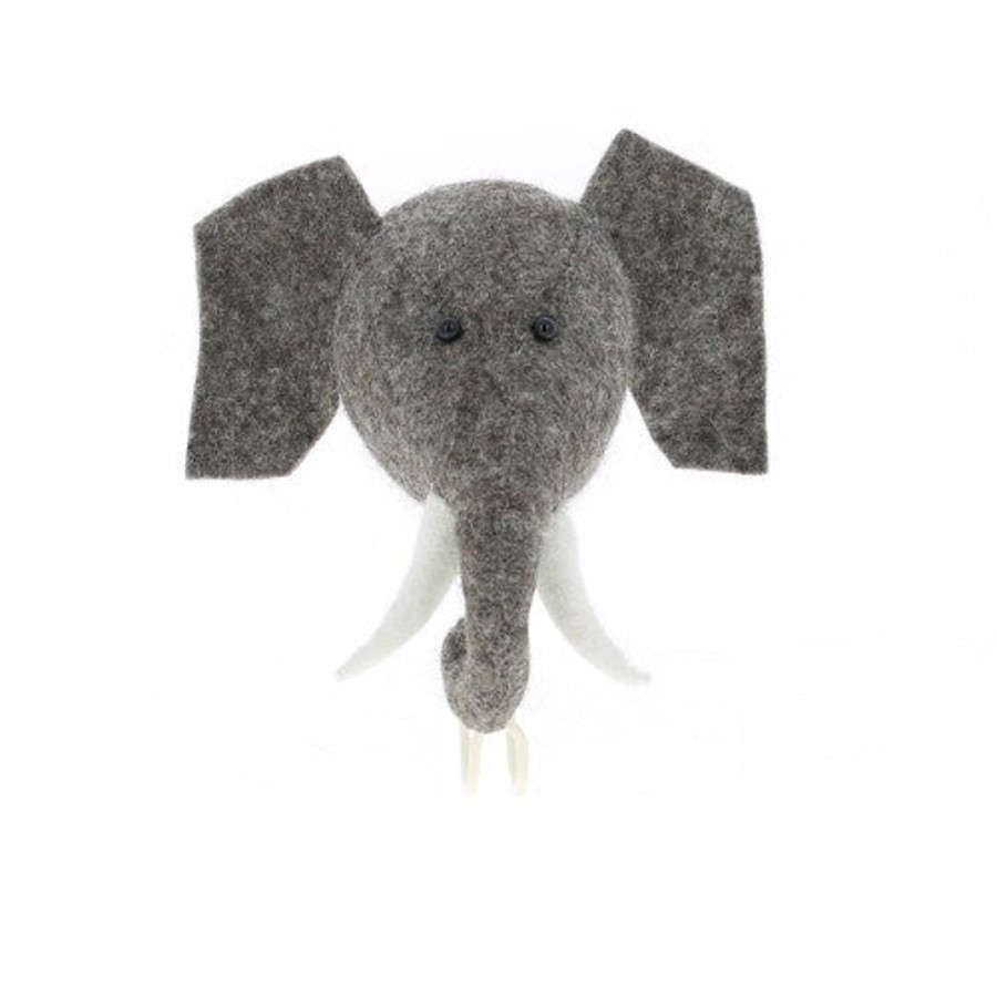 Interiors Chevron Down Icon Fiona Walker | Fiona Walker Elephant Head Hook