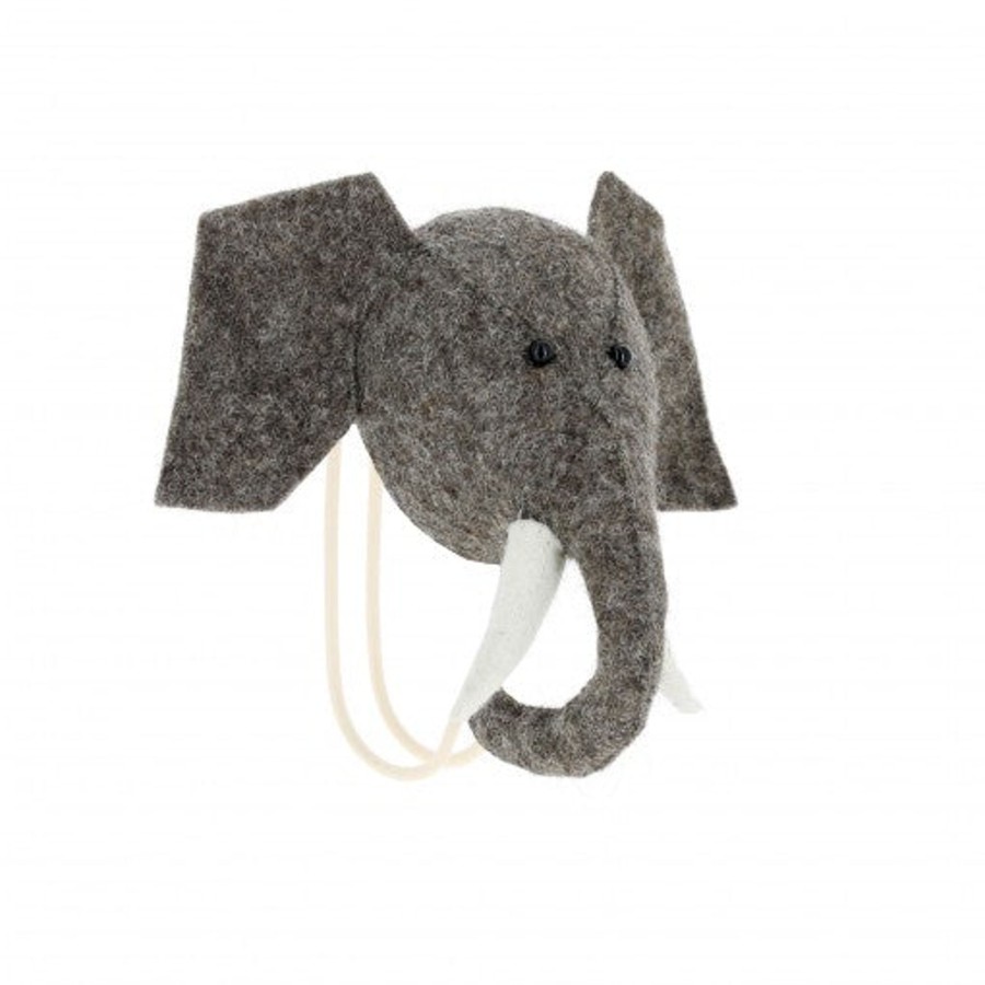 Interiors Chevron Down Icon Fiona Walker | Fiona Walker Elephant Head Hook