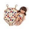 Toys Minikane Pre-School | Minikane Duo Collection "Bahia" One Piece Swimsuit In Mona Jersey