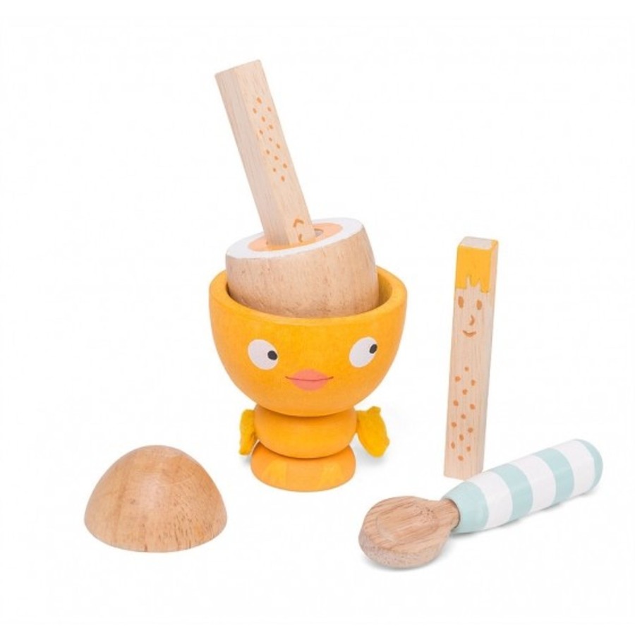 Toys Le Toy Van Wooden Play Food | Le Toy Van Egg Cup Set