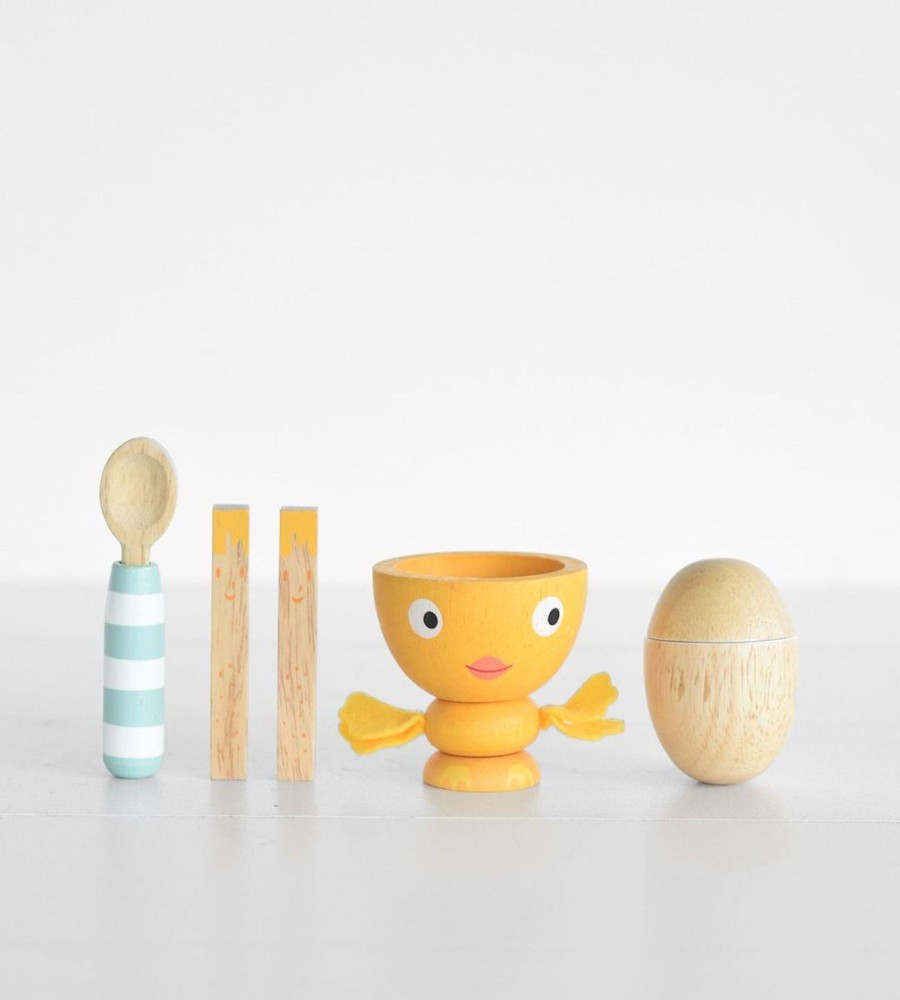 Toys Le Toy Van Wooden Play Food | Le Toy Van Egg Cup Set