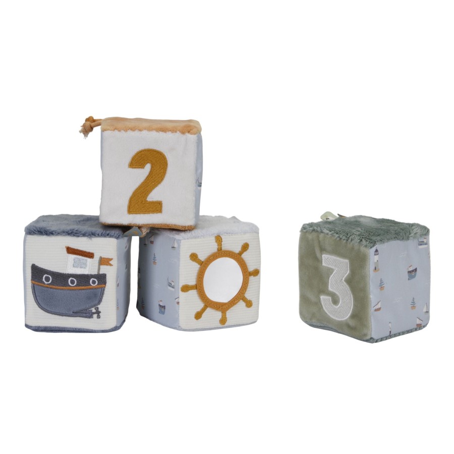 Toys Little Dutch Gifts Under £25 | Little Dutch Sailors Bay 4 Soft Blocks