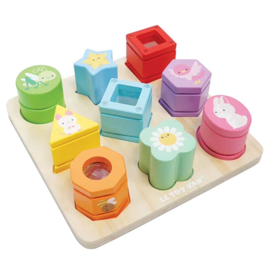 Toys Le Toy Van Puzzles And Blocks | Le Toy Van Petilou Sensory Shapes