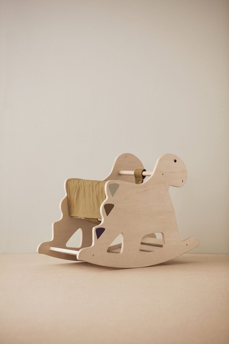 Toys Kids Concept Rocking Horses | Kids Concept Wooden Dino Rocking Horse Neo