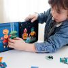 Toys Petit Collage Puzzles | Petit Collage Magnetic Play Set Robot Remix