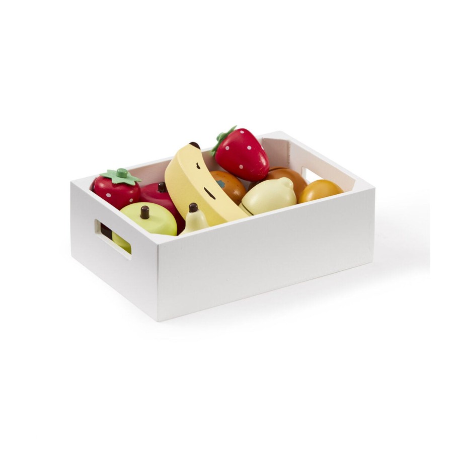 Toys Kids Concept Wooden Play Food | Kids Concept Bistro Mixed Fruit Box